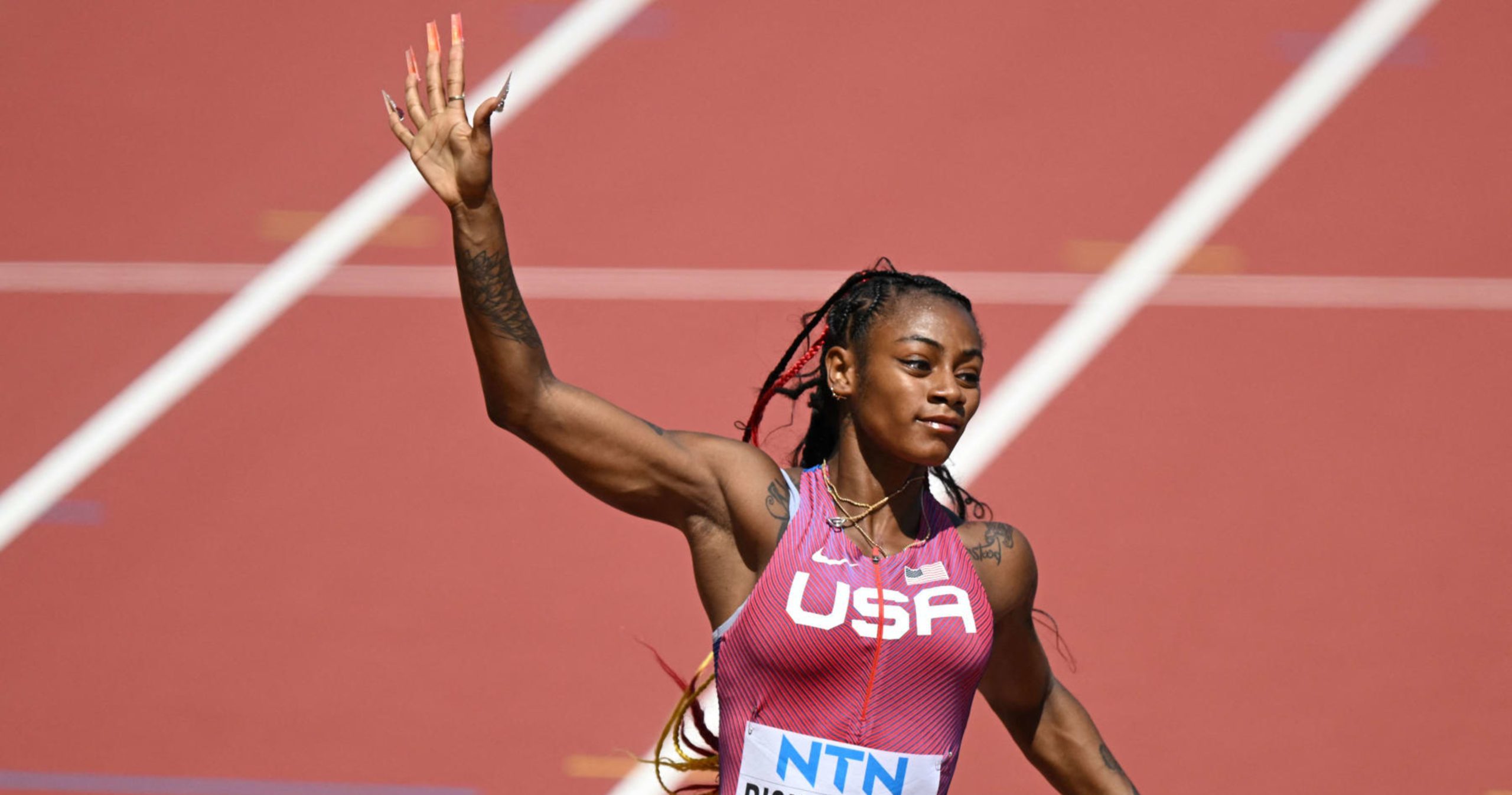 Sha’Carri Richardson makes women’s 100m semis as fastest qualifier at ...